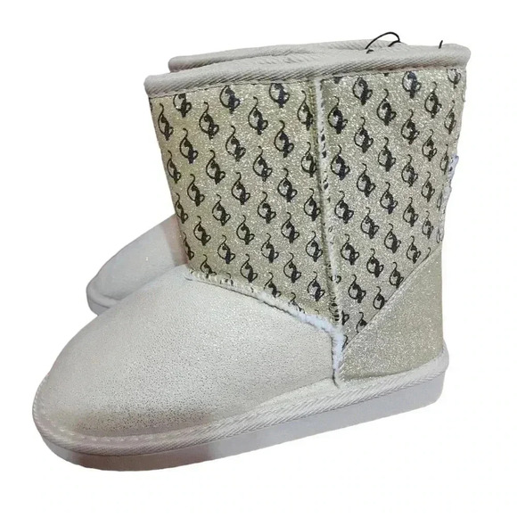 Baby Phat Girls glitter boots size 3 - Picture 1 of 8